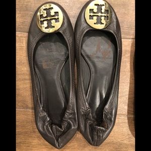 Tory Burch brown flats